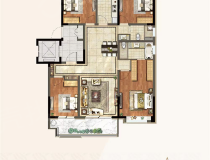 浮来春文澜院4室2厅2卫户型图