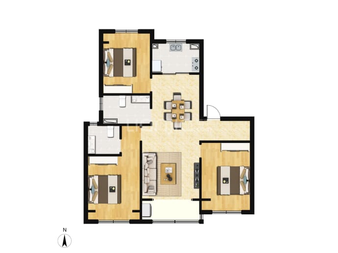 禹洲嘉誉东境--建面 105m²