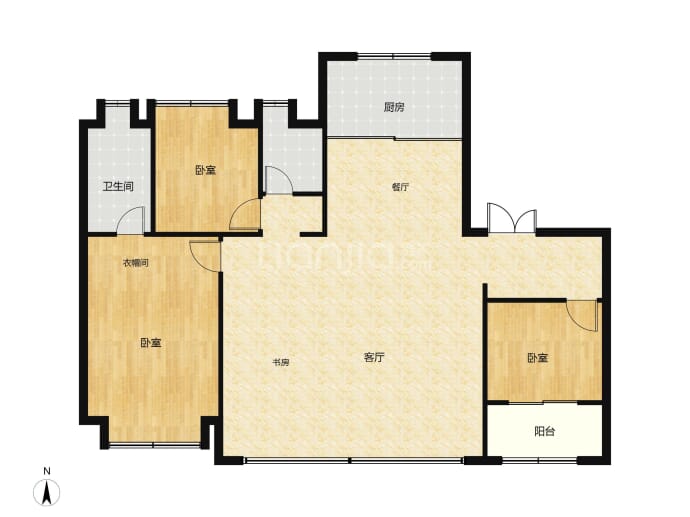 招商四季臻邸--建面 144m²