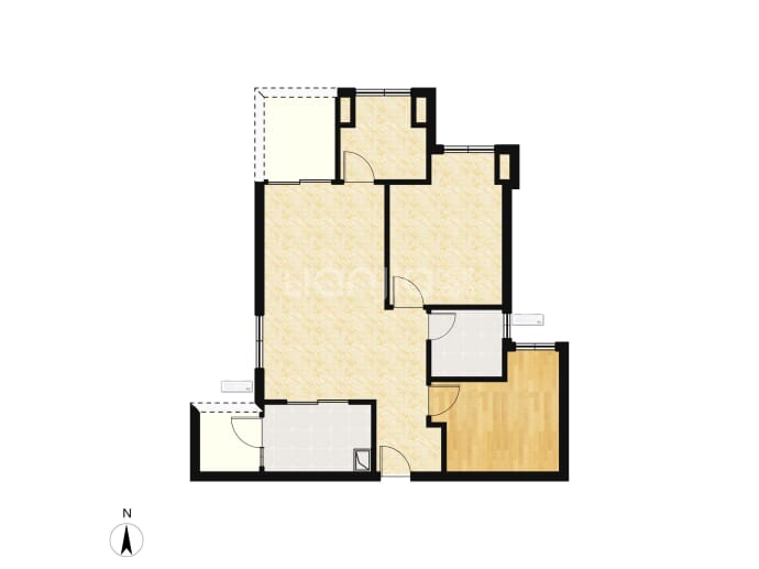 信达九珑郡--建面 77m²