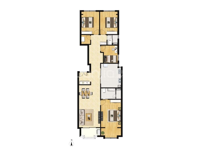 佩玛山丘--建面 161.99m²