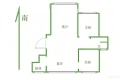 米兰花园 2室2厅 南