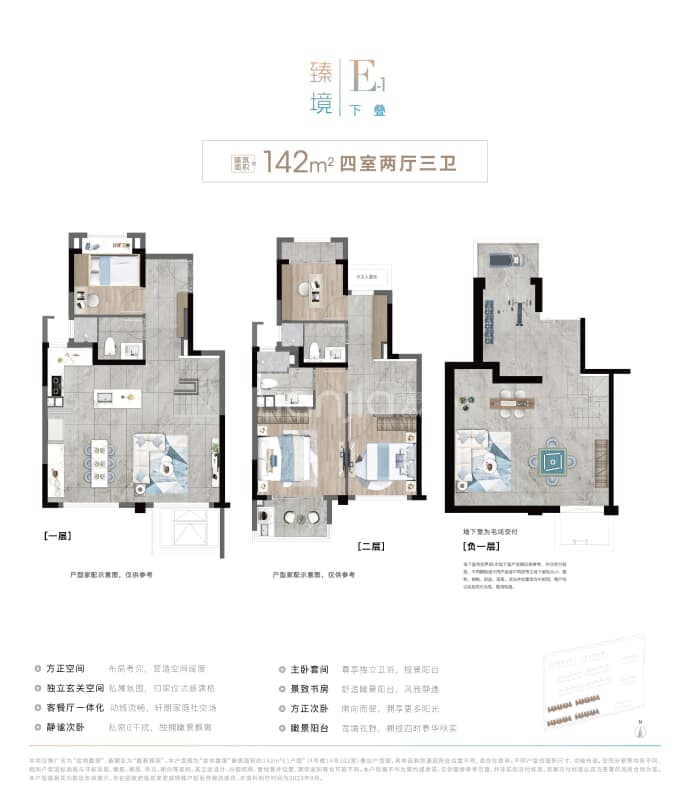 金地嘉境--建面 142m²