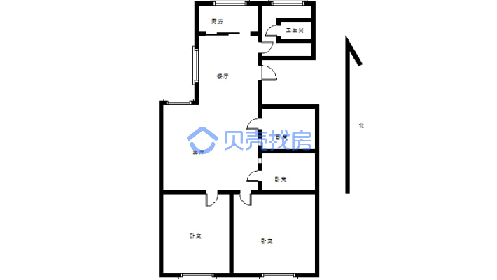 袁州新城板块单              价6000房源-户型图