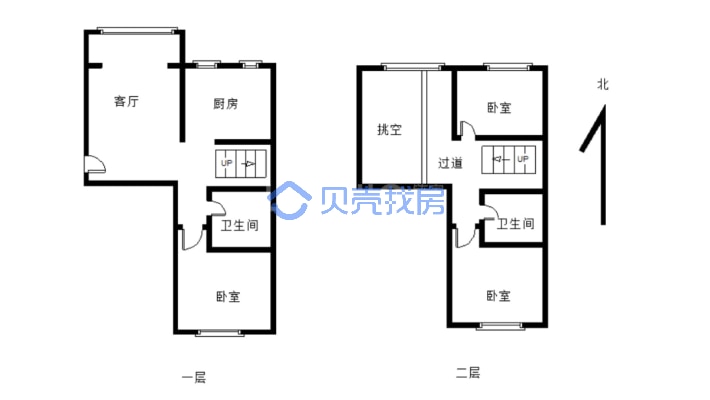 五甲万京 单价6400元 看房子有钥匙 过户中税-户型图