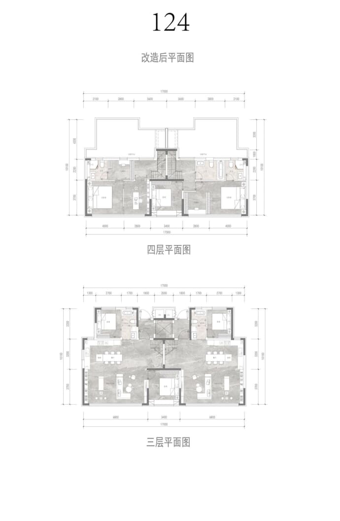 中建海河陆號院--建面 124m²