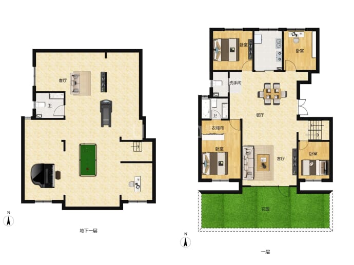 天安华府--建面 362m²