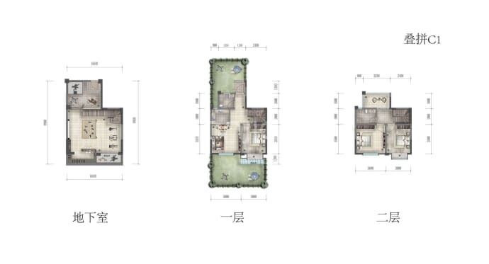 福星惠誉青城府--建面 165m²