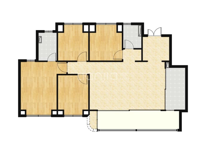 招商新川臻境--建面 131m²