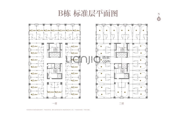 鲁商铂悦公馆--建面 48m²