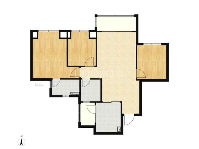 龙湖光年--建面 110m²