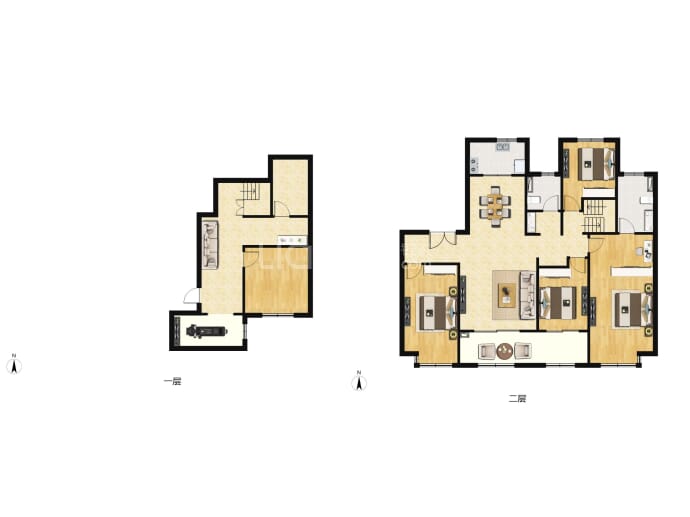 翡丽公馆--建面 270m²