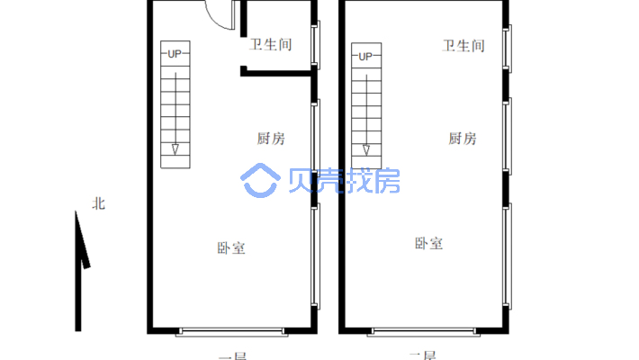 华锦文创园普通宅产权为40 .-户型图