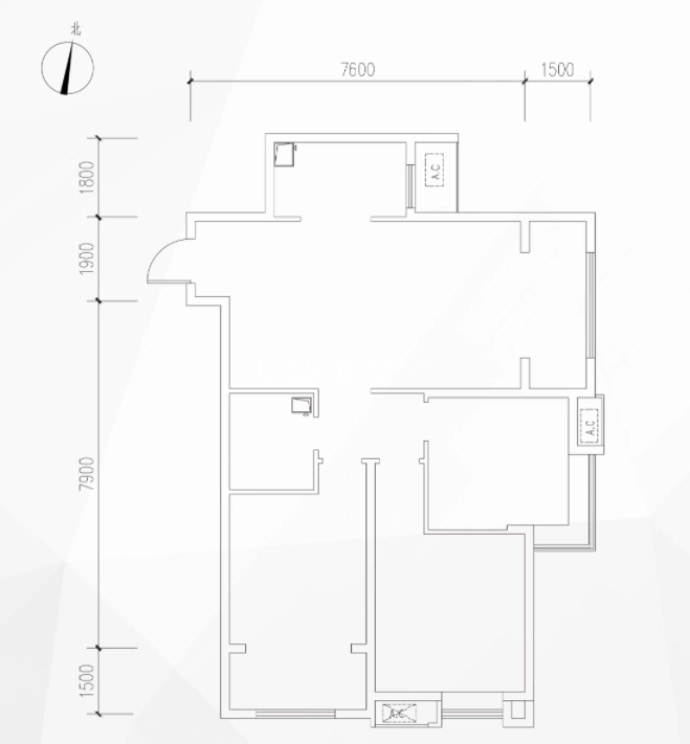 南飞鸿天锦--建面 109m²