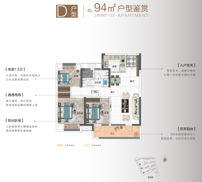 中建壹品澜悦--建面 94m²