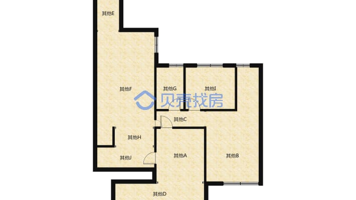 大型成熟小区，品质小区，实用三室两厅，好楼层，毛坯-户型图