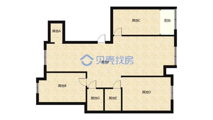 山水华都，禹都公园 旁 电梯小高层南北通透可按揭！！-户型图