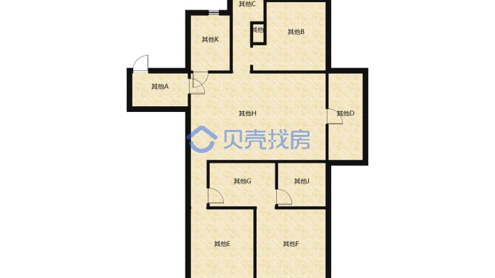 天润芙蓉 3室2厅 东南-户型图