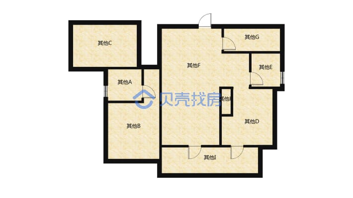 新长江智慧城，三室两厅双阳台，湖景现房-户型图