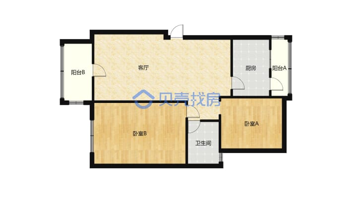 上海豪苑好楼层视野开阔有储藏间-户型图