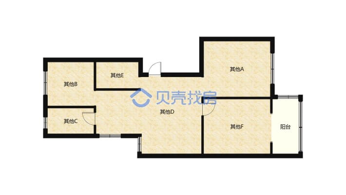 涑水苑 3室2厅 南 北-户型图