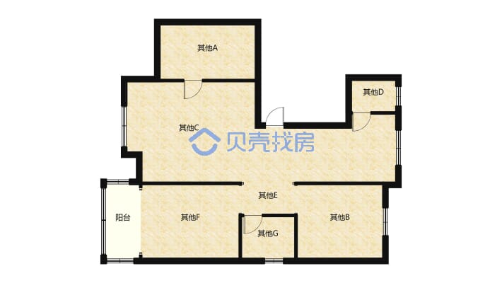 大产权可按揭 2.南北通透 3.诚心出售-户型图