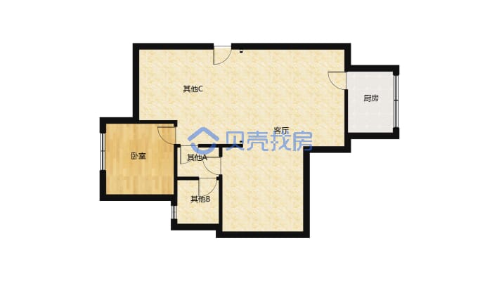 九川广场 5室3厅 东南-户型图
