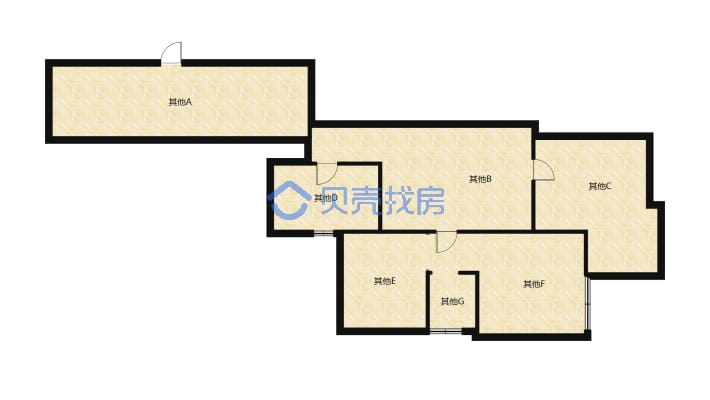领秀江南国际社区B区 3室2厅 西南-户型图