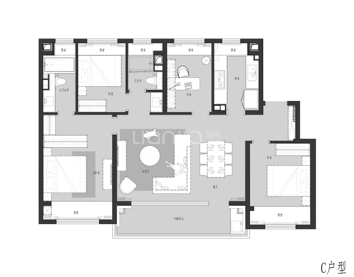 太湖朗郡--建面 117m²