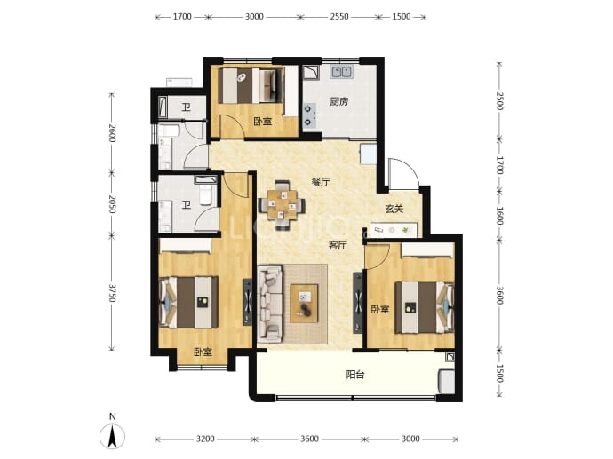 融创未来中心--建面 117m²