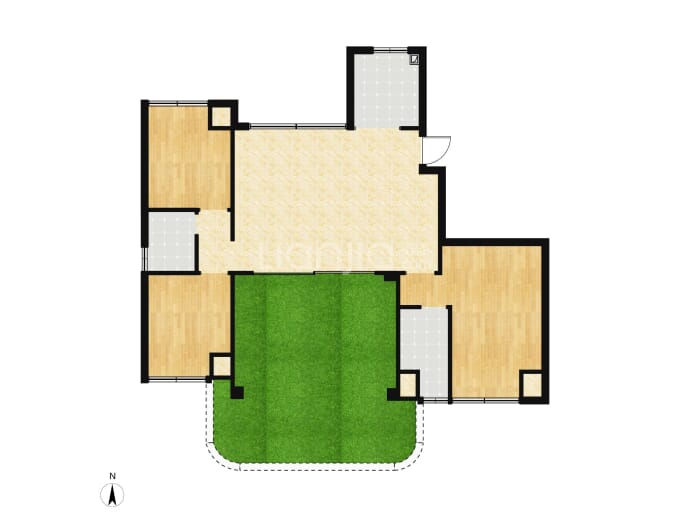 国瑞学府壹号3室2厅2卫户型图