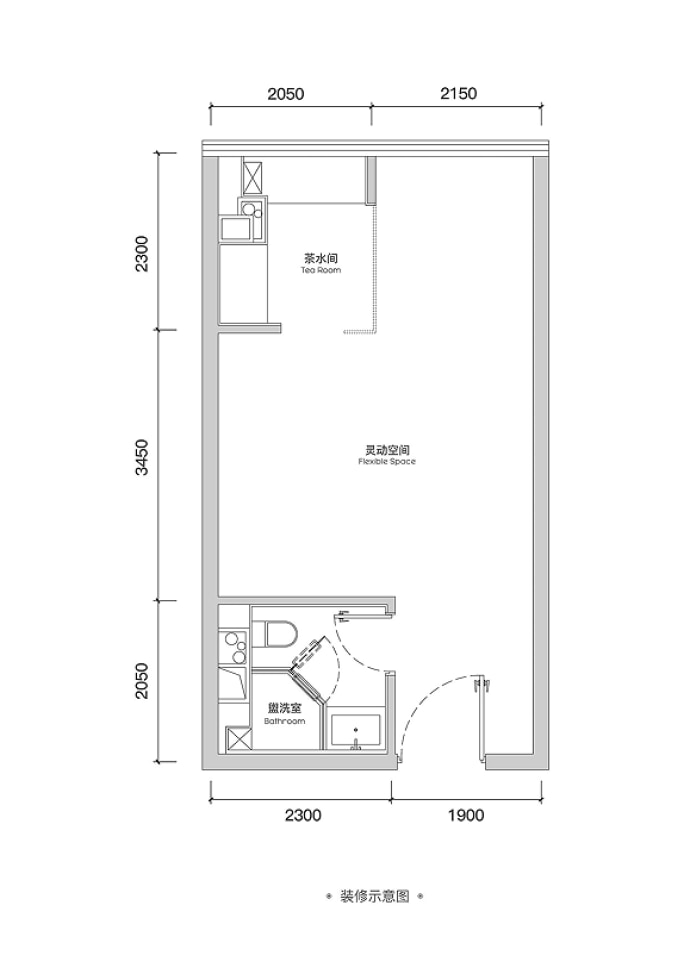 和美菁蓉广场--建面 44m²