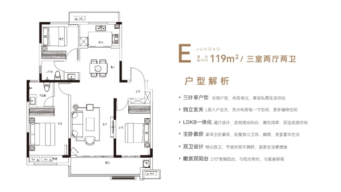 君道·历山启元--建面 119m²