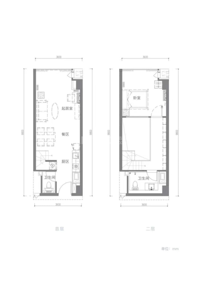 万科城际之光--建面 50m²