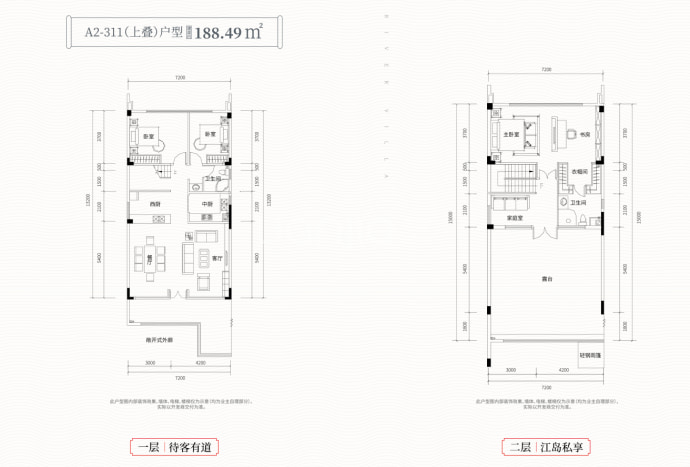 长房润和湘江玥--建面 188.49m²