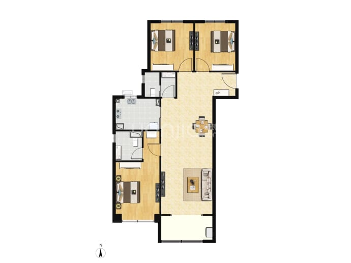 领航悦峯--建面 122m²