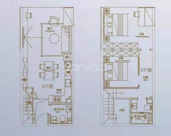 IFCC兰州环球中心--建面 60.05m²