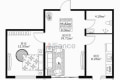 建业总部港 1室1厅 南