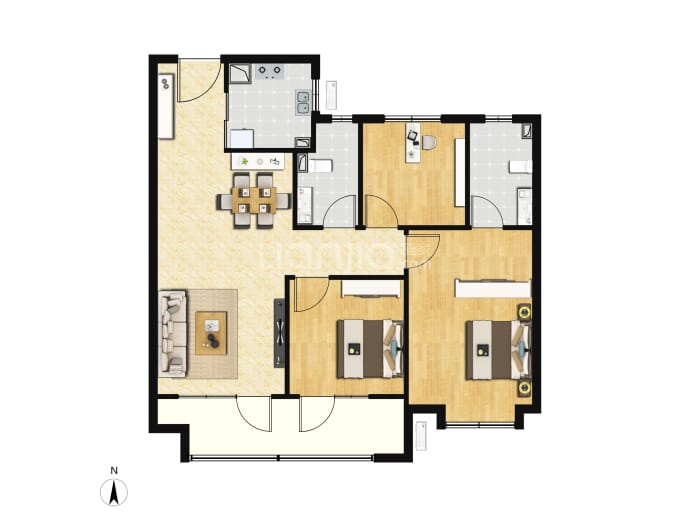 山东健康和悦山--建面 106m²