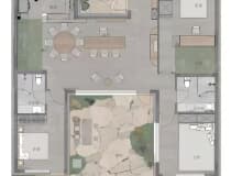 白鹭湾樱花小院3室2厅2卫户型图