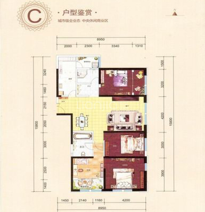 大理滇西商务中心--建面 145.54m²