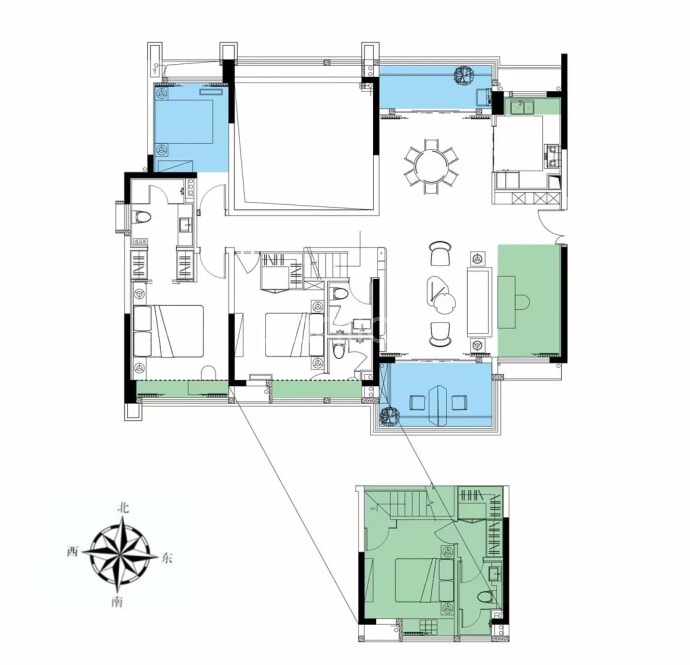 展睿江樾湾--建面 150m²