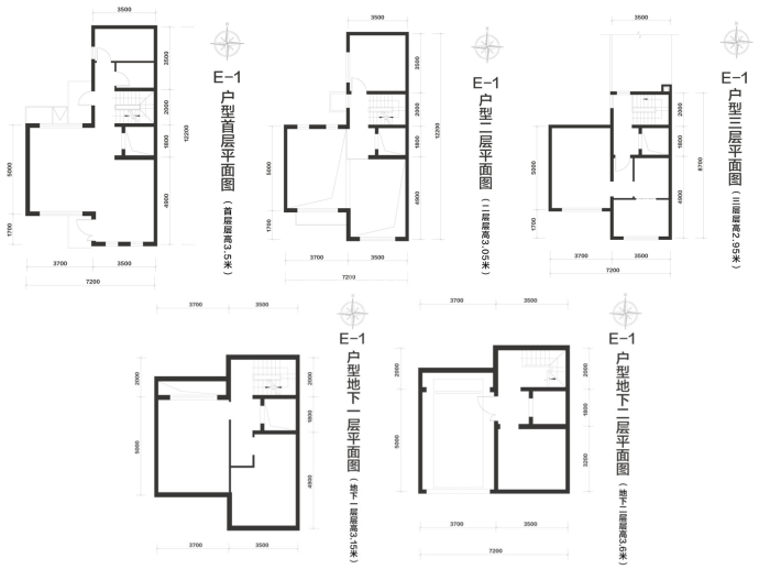 北京城建北京合院--建面 222m²