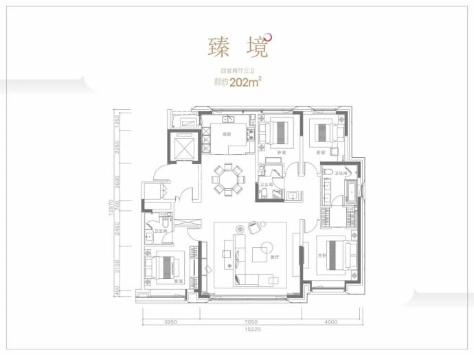 陕建唐沣壹号院--建面 202m²