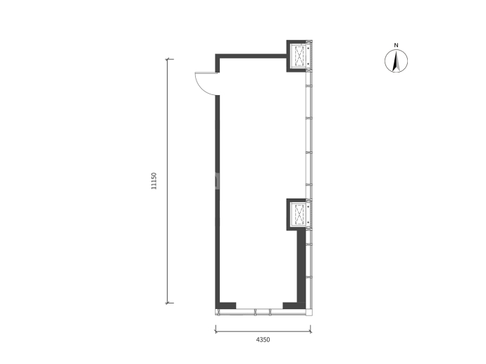 泰禾金尊府--建面 57m²