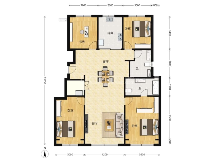 保利和光煦境--建面 148m²