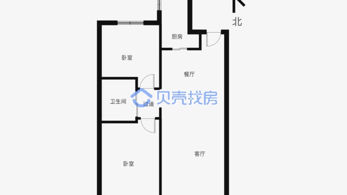高铁片区/经开万达华府三期房屋出售/楼层好-户型图
