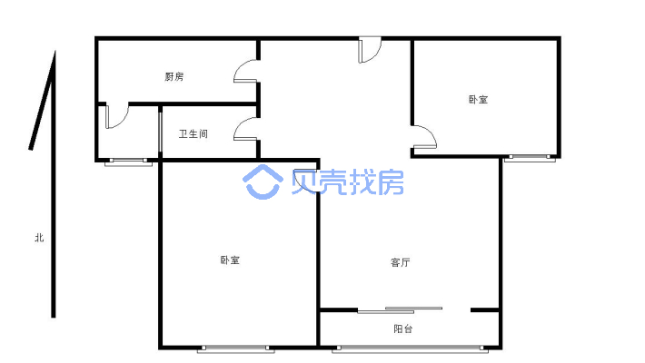 翰林院 中间楼层，采光好，视野宽阔-户型图