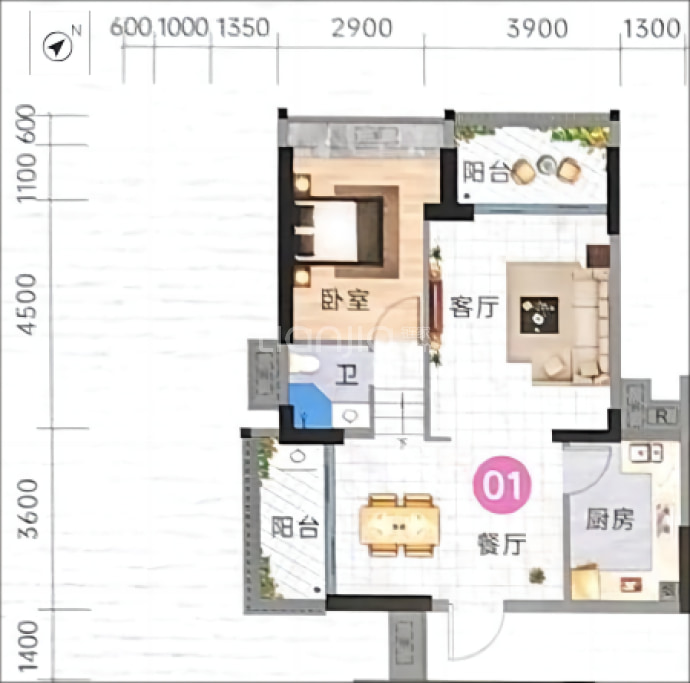 金悦豪庭--建面 92.95m²