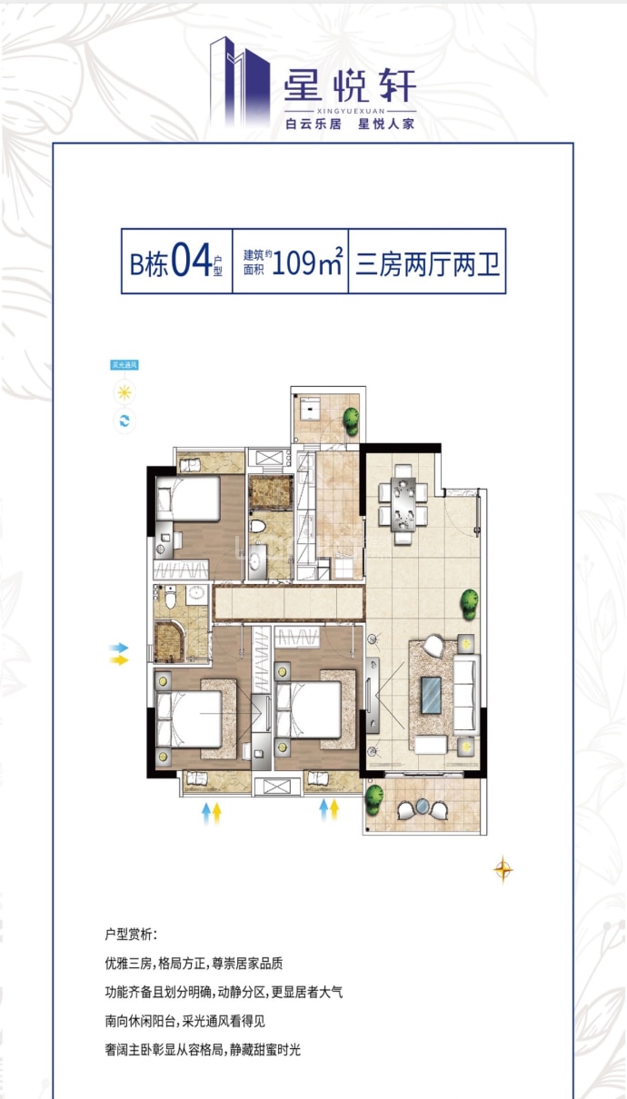 星悦轩--建面 109m²